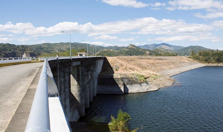 Pantabangan Dam, in the province of Nueva Ecija. Pantabangan Dam, in the province of Nueva Ecija.