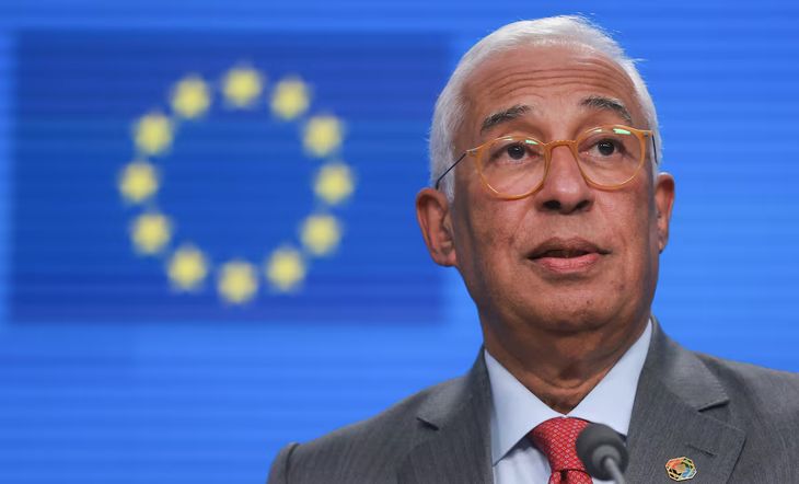 Antonio Costa pidió mantener la presión internacional contra Rusia pese al nuevo escenario geopolítico.