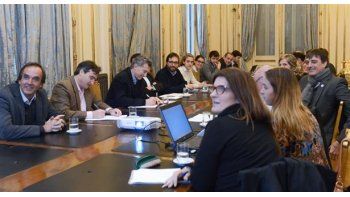 Reunión en Casa de Gobierno con el presidente Mauricio Macri