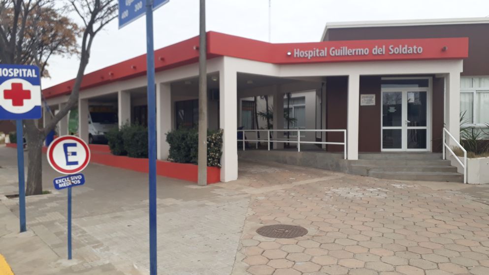 Hospital Guillermo del Soldato, en la localidad bonaerense de Pellegrini.