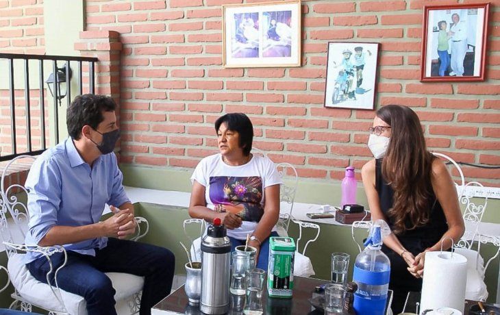 De Pedro y Gómez Alcorta visitaron a Milagro Sala.