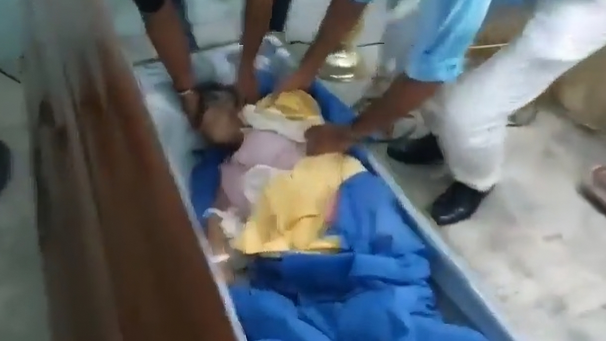an old woman woke up inside a coffin during her wake