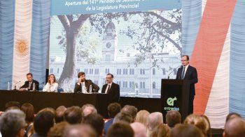 FOCO. &ldquo;Es con acuerdos y consensos que podremos llegar a las mejores soluciones&rdquo;, dijo Bordet.