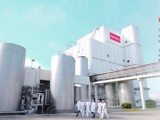 Leche. Verónica tiene capacidad para procesar 150 millones de litros.