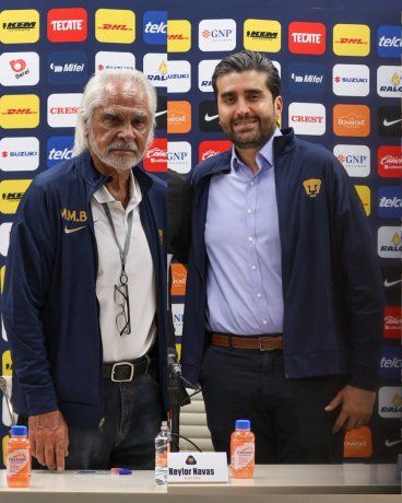 Pumas anunció las salidas de Miguel Mejía Barón, quien era vicepresidente desde el 2021, y de Eduardo Saracho, quien ocupaba el puesto de director de estrategia deportiva desde julio del 2023, de cara al Clausura 2026. Pumas anunció las salidas de Miguel Mejía Barón, quien era vicepresidente desde el 2021, y de Eduardo Saracho, quien ocupaba el puesto de director de estrategia deportiva desde julio del 2023, de cara al Clausura 2026.