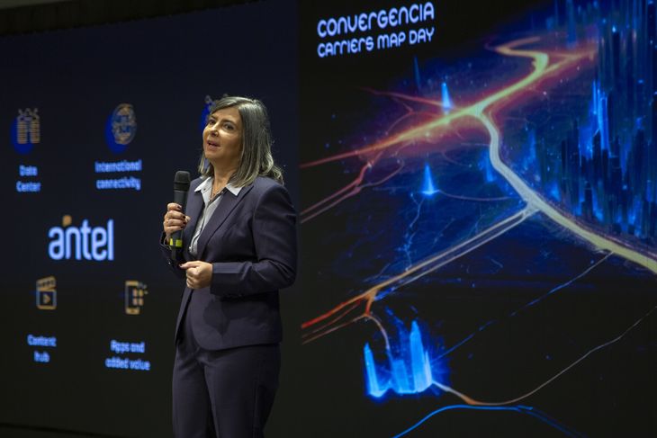 La gerente general de Antel, Laura Saldanha, destacó el creciente rol de Antel en el mercado de las telecomunicaciones. La gerente general de Antel, Laura Saldanha, destacó el creciente rol de Antel en el mercado de las telecomunicaciones.