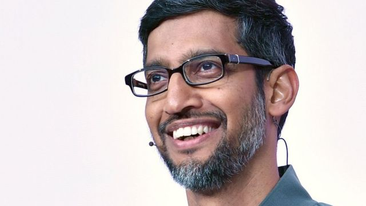 Sundar Pichai, CEO de Alphabet.