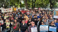 discapacidad: familiares y organizaciones protestaron ante salud contra el ajuste y el nuevo proyecto