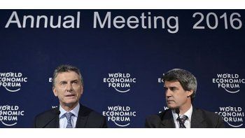 Mauricio Macri y Alfonso Prat Gay.