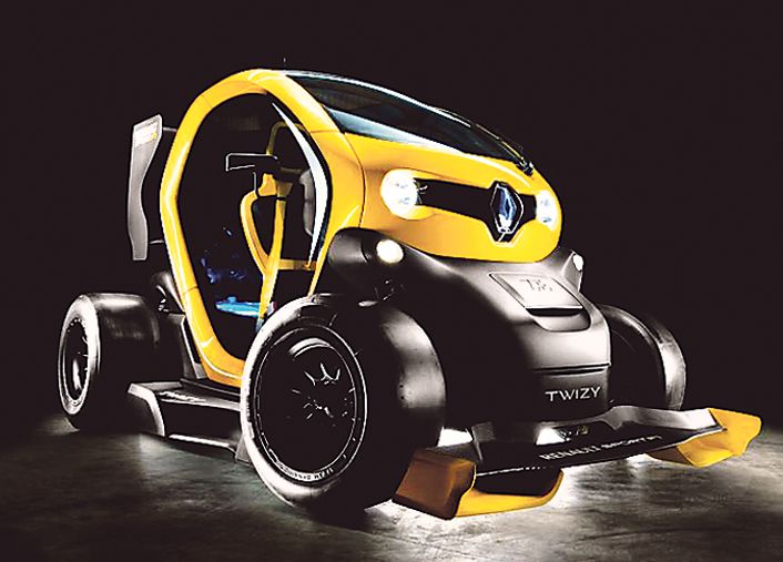 El conept Renault Twizy RS F1.