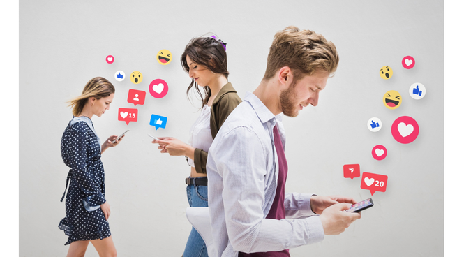 La adicción a las redes está en el ojo de todas las personas.