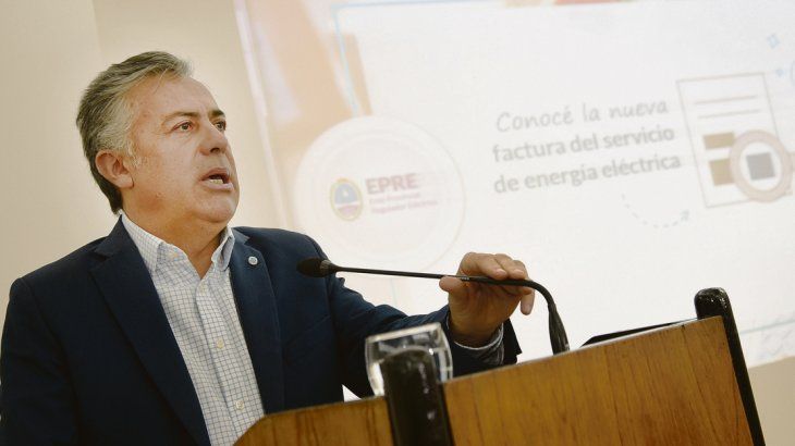 Hacia la paso. El radical Alfredo Cornejo concentra esta semana todo el esfuerzo para potenciar las chances de su candidato Suárez.