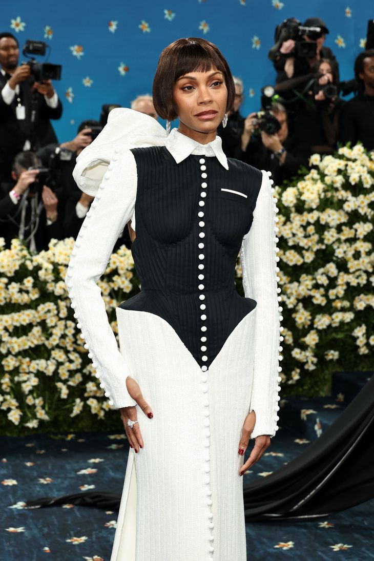 The recent Oscar winner, Zoe Saldaña The recent Oscar winner, Zoe Saldaña