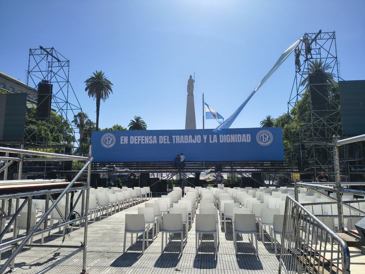 La marcha tendrá su acto central a las 15. La marcha tendrá su acto central a las 15.