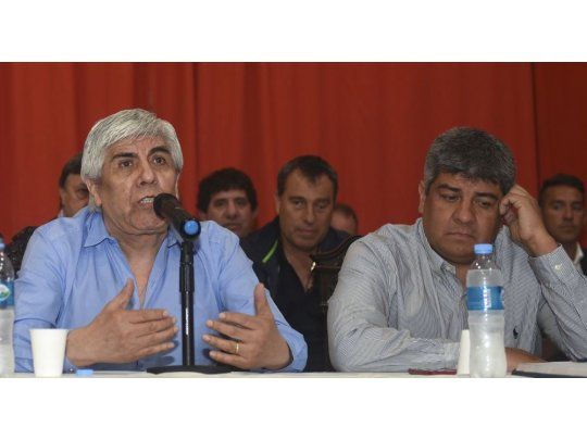 Hugo y Pablo Moyano.