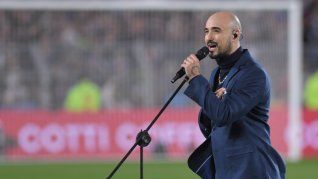 Abel Pintos cantó en la previa de las Eliminatorias del Mundial 2026.&nbsp;