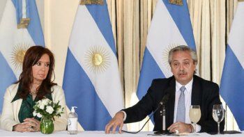 Alberto Fernández y Cristina Fernández de Kirchner.&nbsp;