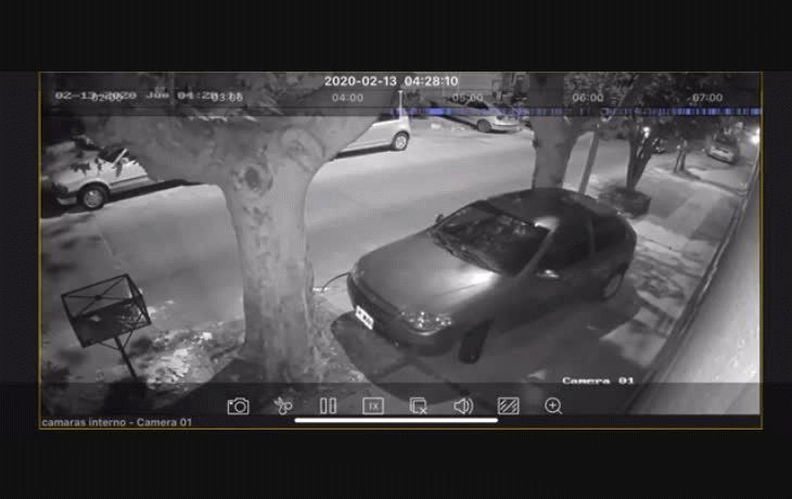 Ocho motochorros protagonizaron violento robo piraña
