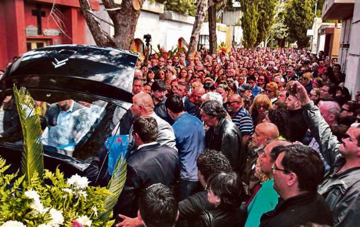 Emotivo adiós a Pechi Quiroga en Neuquén