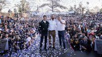 Acto del lanzamiento de campaña de Damián Selci.