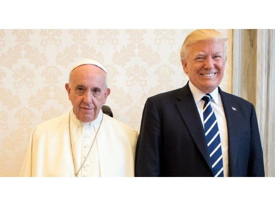 El Papa y Donald Trump