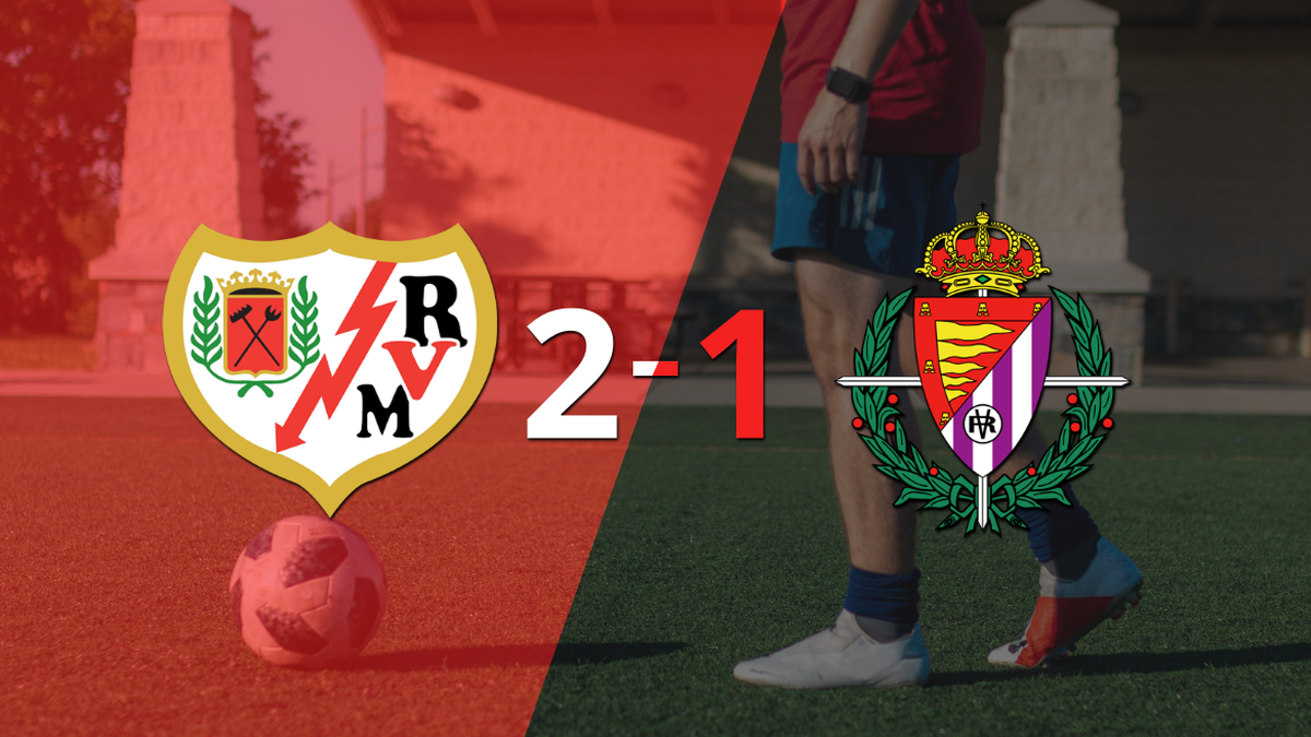 Rayo Vallecano beat Valladolid at home 2-1