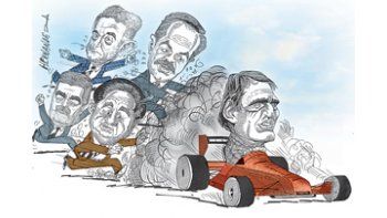 ámbito.com | Eduardo Duhalde, Mario Das Neves, Felipe Solá, Alberto Rodríguez Saá y Carlos Reutemann.
