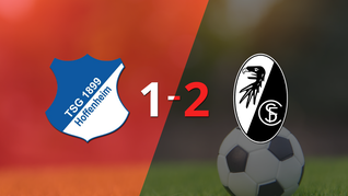 hoffenheim cayo 2-1 en casa frente a friburgo