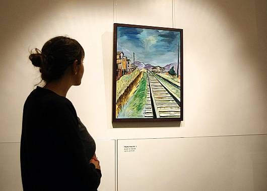 Gran expectativa por exposición de pinturas de Bob Dylan en Londres  (foto 3)