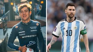 El padre de Franco Colapinto aseguró que se deben un asado con Lionel Messi.