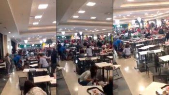 Tiroteo entre delincuentes y Policía causó terror en shopping de Lugano