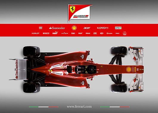 La nueva F2012 de Ferrari