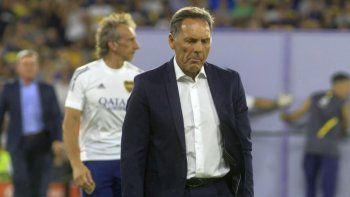 Miguel Ángel Russo en su debut oficial como director técnico de Boca Juniors