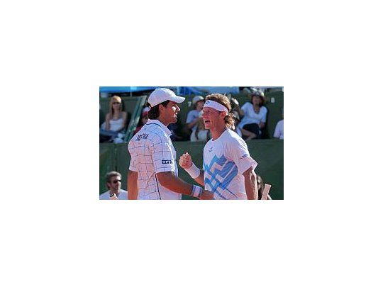 Nalbandian y Schwank fueron invitados para jugar dobles en Londres 2012.