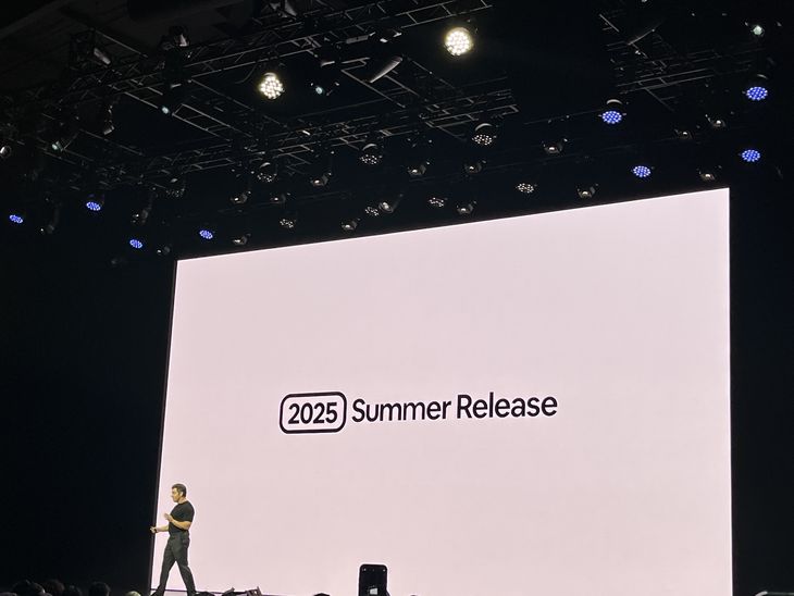 Brian Chesky, CEO de Airbnb durante el Summer Release 2025. Brian Chesky, CEO de Airbnb durante el Summer Release 2025.
