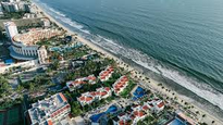 Vista aérea de Nayarit, en México.