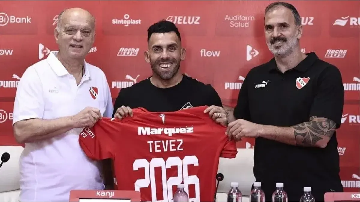 Carlos Tevez renewed his contract with Independiente and spoke about what is coming
