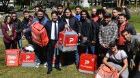 El legislador libertario busca prohibir las regulaciones a las apps de delivery.
