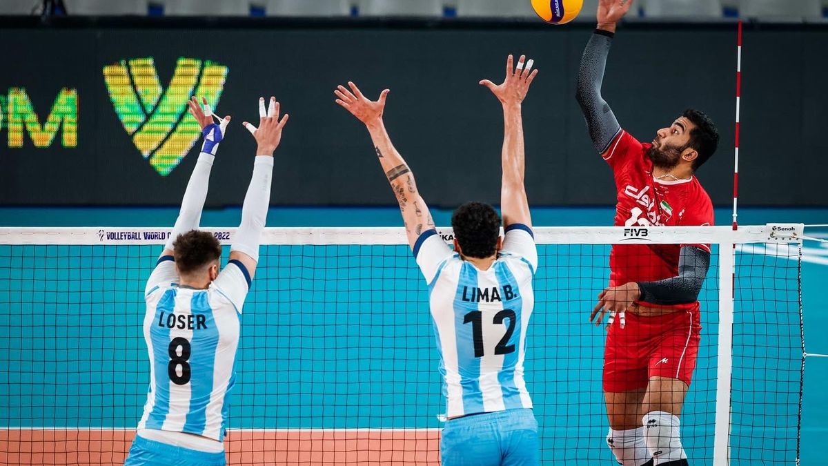Volleyball World Cup: Argentina and a marathon defeat against Iran in the debut