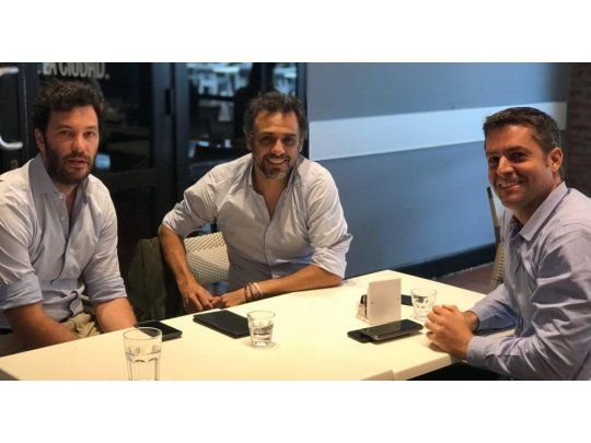 José Acasuso, Mariano Zabaleta y Agustín Calleri.