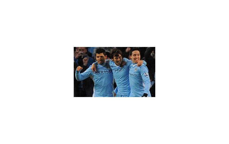 Goleador implacable. Agüero lleva 13 goles en 17 fechas y se encuentra a dos del máximo artillero, Robin Van Persie, de Arsenal.