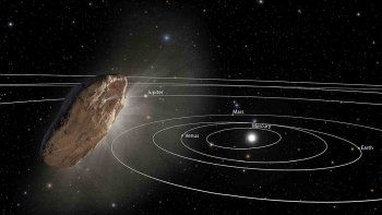 Oumuamua atravesó nuestro sistema solar en 2017.