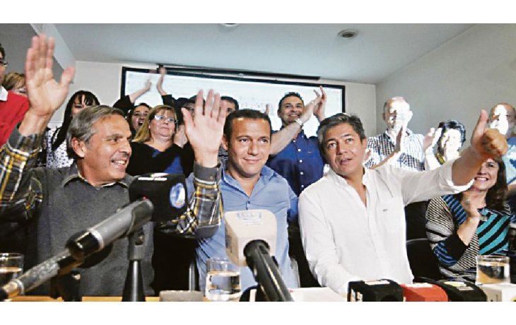 otros tiempos. Jorge Sapag, Omar Gutiérrez y Rolando Figueroa son actores principales de la interna del MPN, que tuvo un verano agitado .