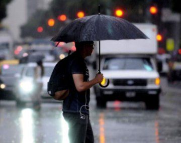 Mal clima: lluvias en Buenos Aires. Mal clima: lluvias en Buenos Aires.