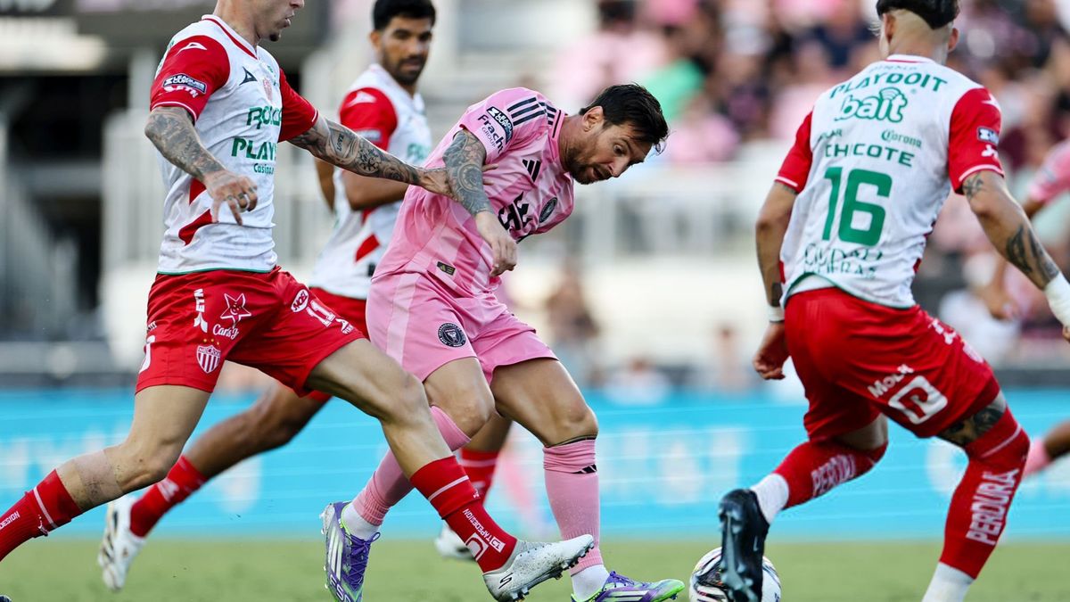 Total suffering: Messi played a few minutes to Inter Miami and was injured