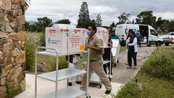 ritmo. Salta recibió 12.200 dosis y avanza con su plan de vacunación.