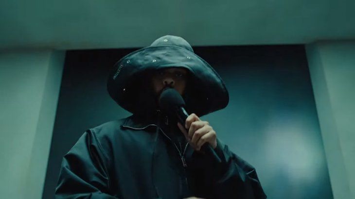 The Weeknd fue uno de los artistas que canto en la ceremonia