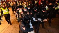 mas de 1.500 detenidos en rusia en protestas contra la guerra en ucrania