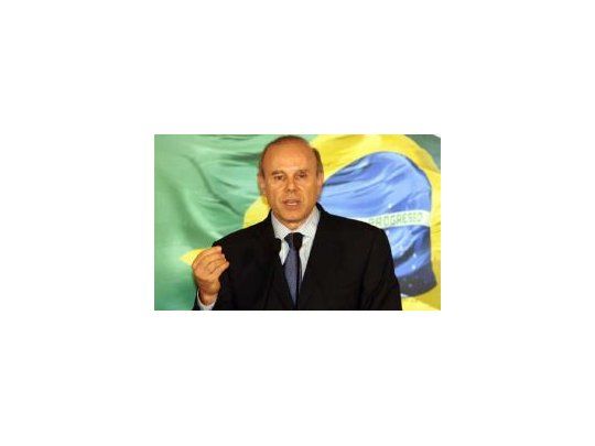 El ministro de Hacienda de Brasil, Guido Mantega.