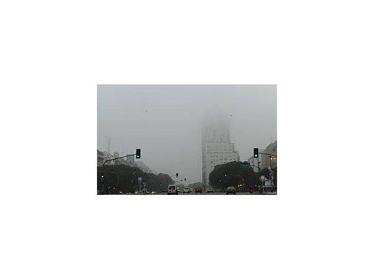 Alerta vial por niebla en rutas, accesos y autopistas